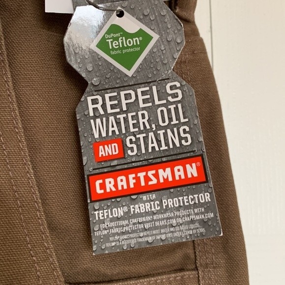 NWT Craftsman Brown Duck Cargo Shorts Sz 42 - Picture 5 of 9